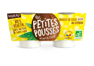 Vrai Faux yaourt végétal Coco Citron