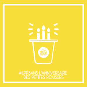 Les Petites Pousses ont 3 ans