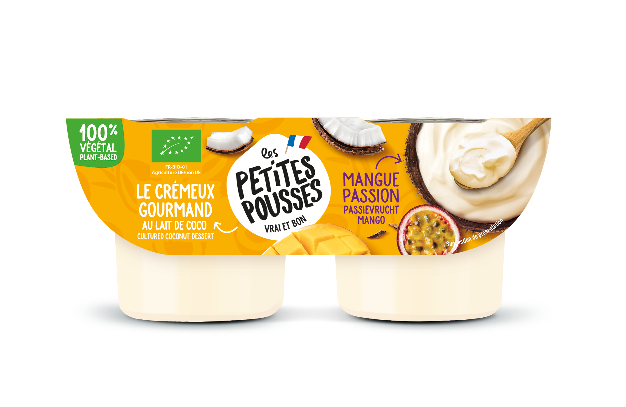 Petits pots de crème au lait d'amande et à la vanille – Une